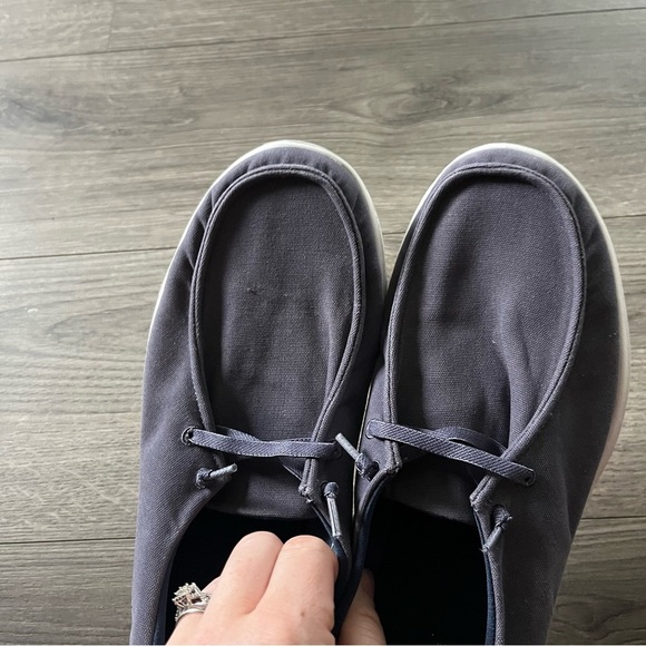 Skechers Womens GoWalk Navy Blue Slip On Loafers Size 9.5 - Picture 4 of 6